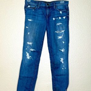 Joe’s Jeans Distressed Cigarette Fit 27
